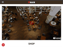 Tablet Screenshot of idhair.com